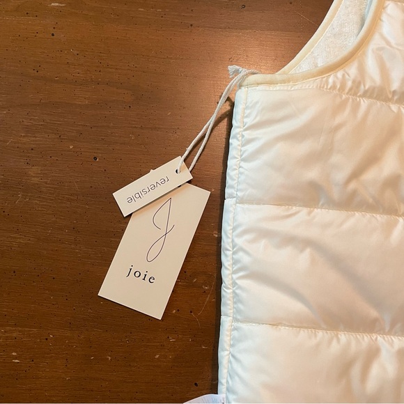Joie Cream Reversible Puffer Vest - Picture 4 of 7
